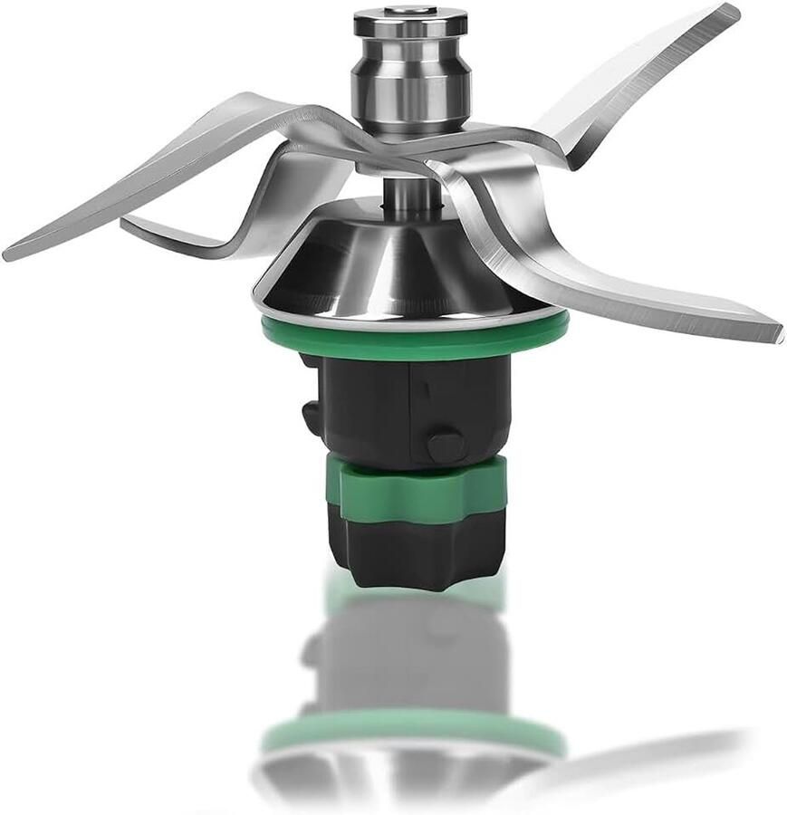 Mes RVS Geschikt voor Thermomix TM7 TM6 & TM5 van MMOBIEL – Vervangend Mixmes voor Soepen Smoothies Deeg & Meer – Gelijkmatige Resultaten – Voor Thermomix Keukenmachines
