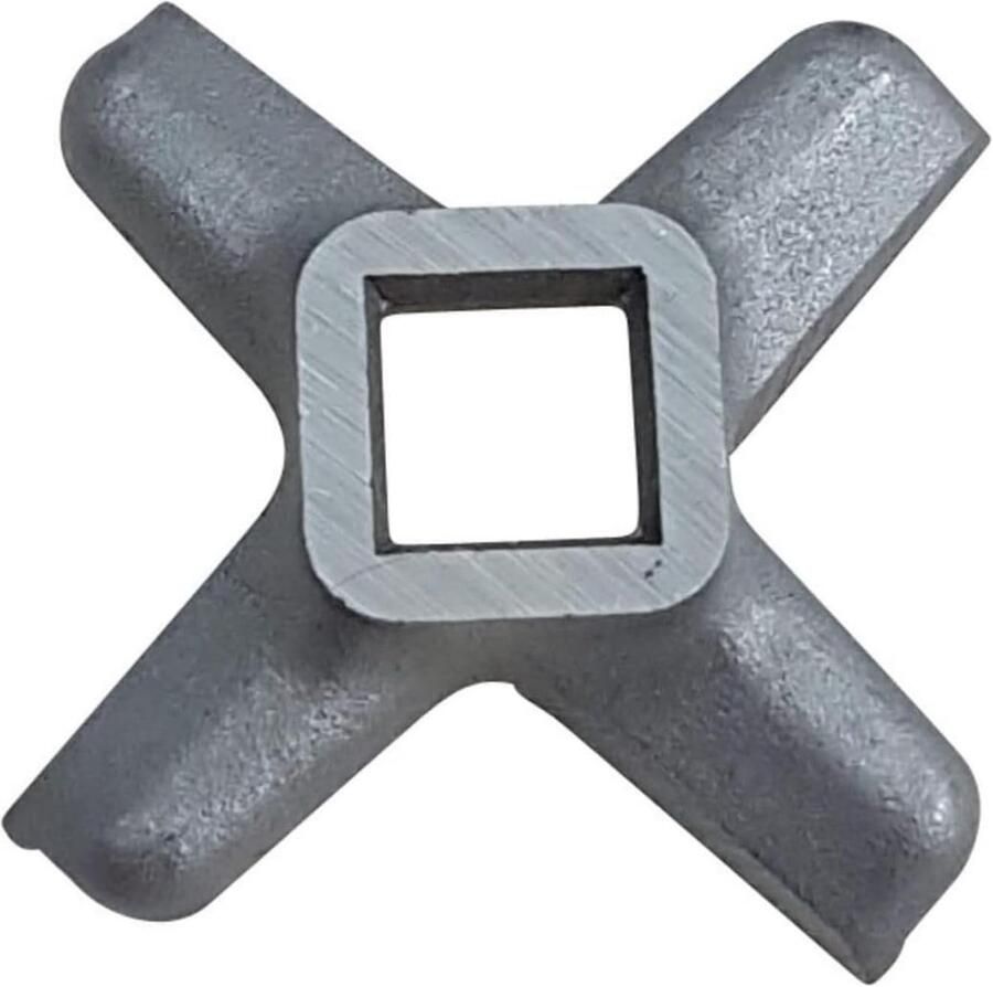 Messeninzetstuk 00620949 voor Bosch vleesmolen kruismes geschikt voor MUM4 MFW15 en MUM5 028887 Bosch accessoires keukenmachine Geschikt voor Bosch MUM4 MUM5 en MFW15 – vleesmolenmes als reserveonderdeel