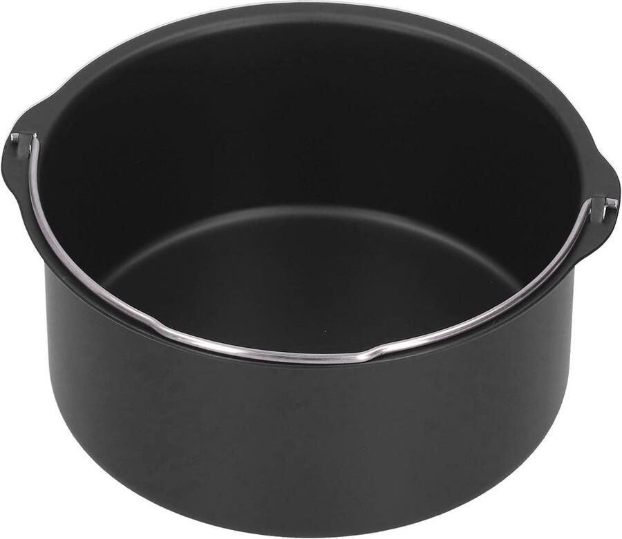 Metalen Bakpan voor Airfryer Taartvat en Pizza Bakvormen (7 inch)