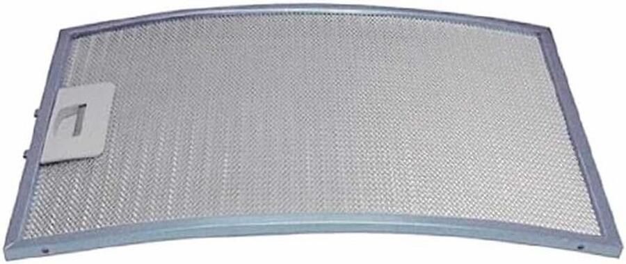 Metalen filter afzuigkap gebogen 38 x 28 cm