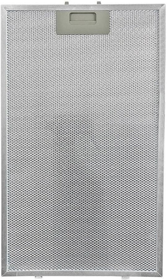 Metalen gaas vetfilter voor afzuigkappen 460 x 260 mm 5 lagen aluminium keukenfilter