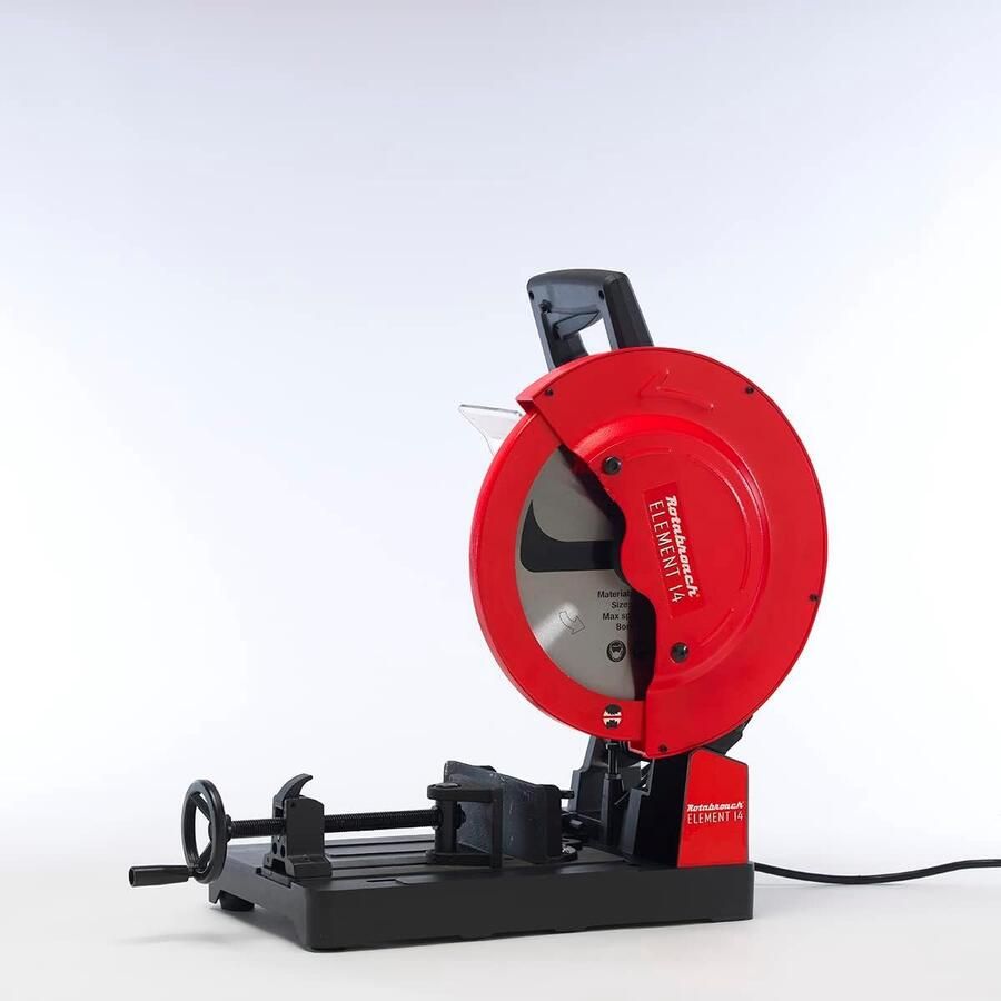 Metalen snijmachine 2200w 355mm zaagblad draaibare bankschroef 45 graden ideaal voor zware metalen ShopVlot