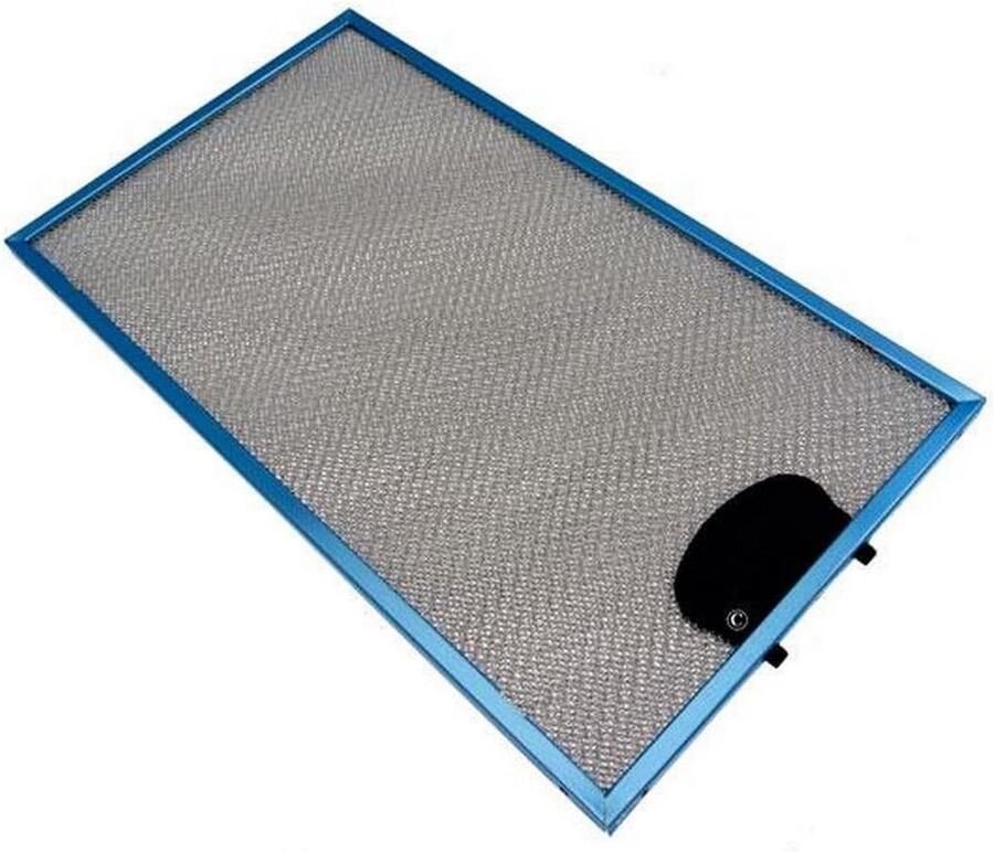 Metalen Vetfilter Afzuigkap 375x215 mm Universeel Geschikt voor Modellen
