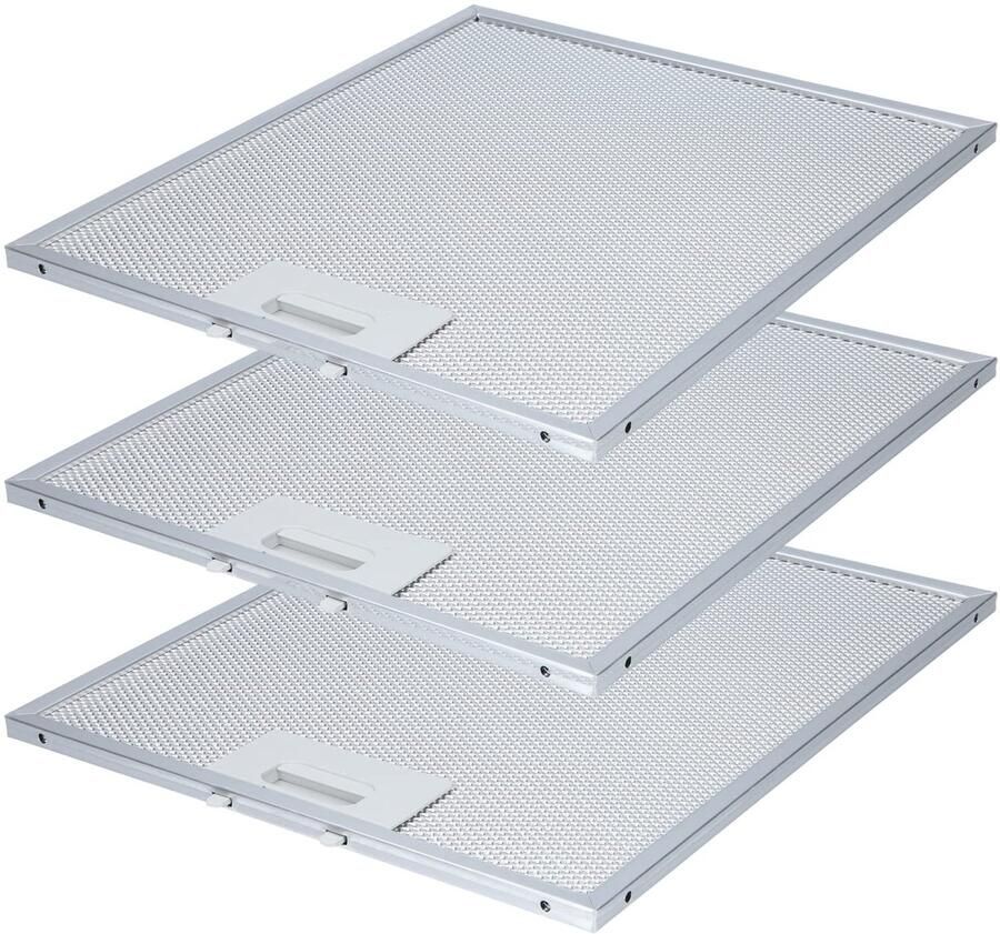 Metalen Vetfilter Geschikt voor Afzuigkappen 305 mm x 267 mm