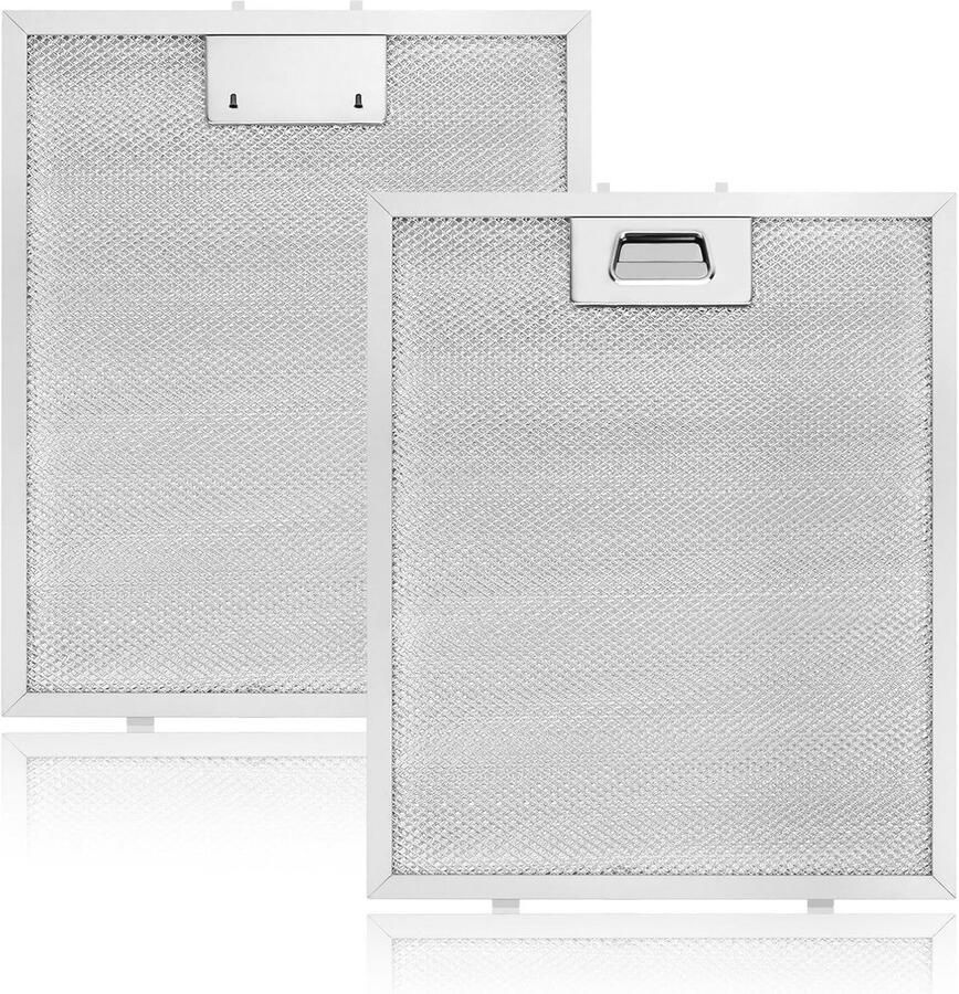 Metalen Vetfilter voor Afzuigkap Universeel 320 x 260 mm Efficiënte Filtratie