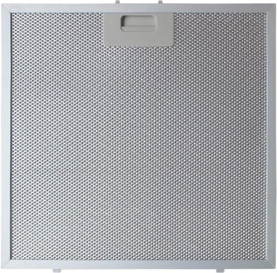 Metalen Vetfilter voor Afzuigkap Universeel 33 x 32 x 0 9 cm Herbruikbaar Filter voor Keukenafzuiger
