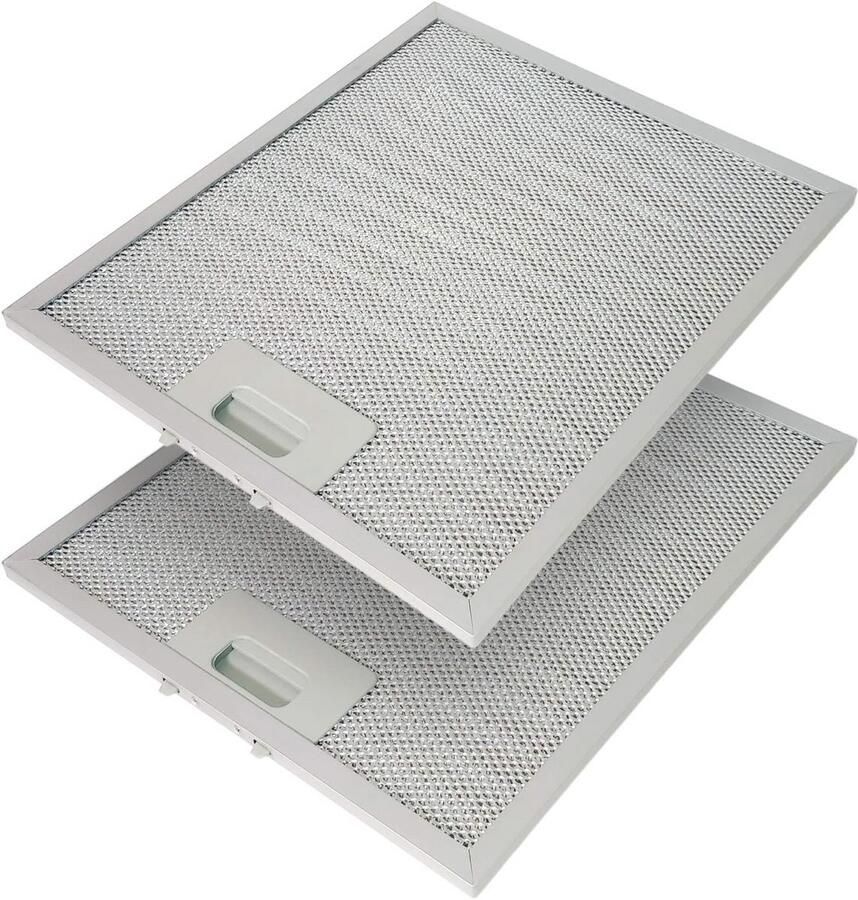 Metalen vetfilter voor afzuigkappen 320 x 260 mm 2 stuks