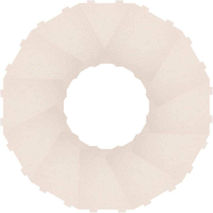 Mica Platen Magnetron Onderdelen Oven Bescherming Hoge Temperatuur 20 Stuks Beige