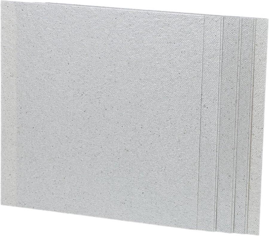 Mica Platen Magnetron Onderdelen Oven Onderhoud Hittebestendig Isolatie 8 Stuks Grijs