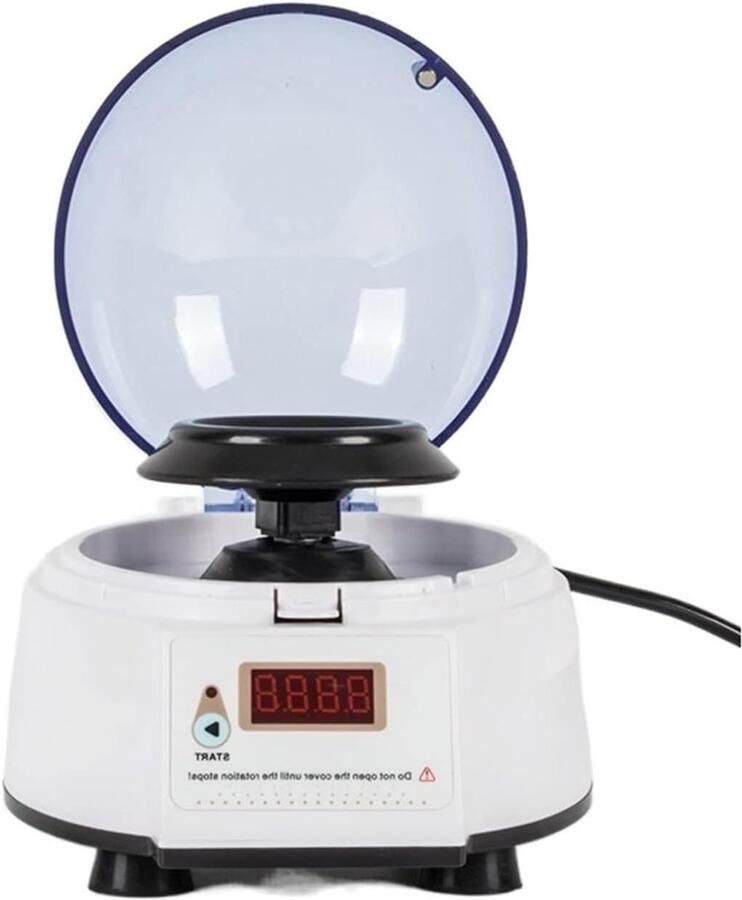 Microcentrifuge Laboratorium centrifuge Plasma scheiden Stil en compact 160x190x130 mm Wit