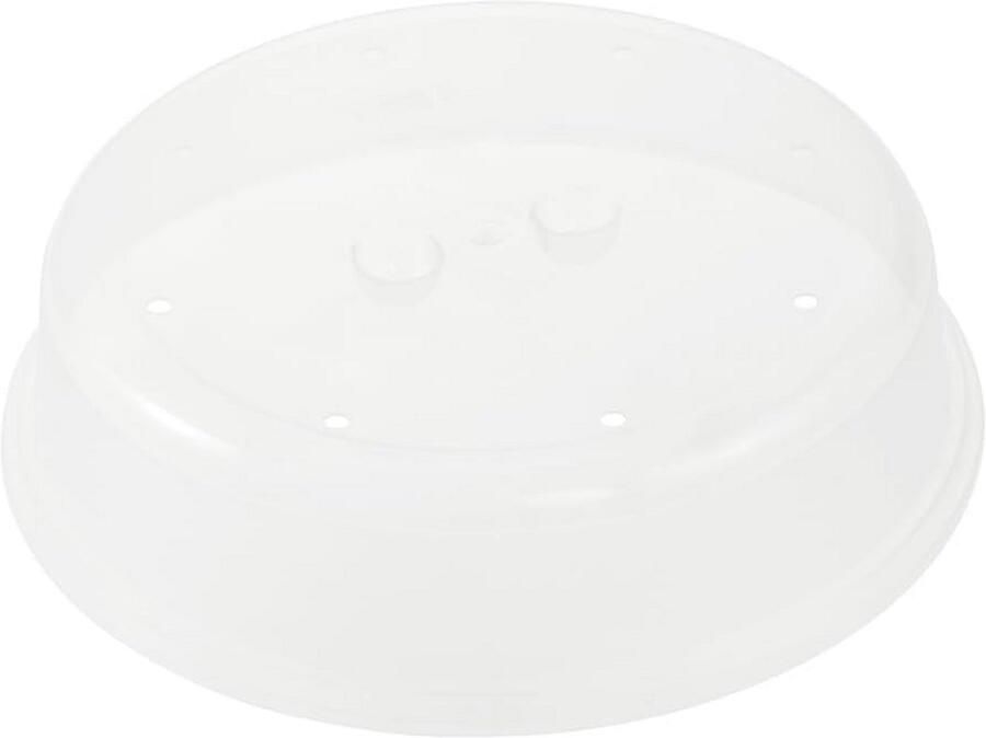 Microwave Deksel 26.5 cm Transparant Kunststof Vaatwasserbestendig