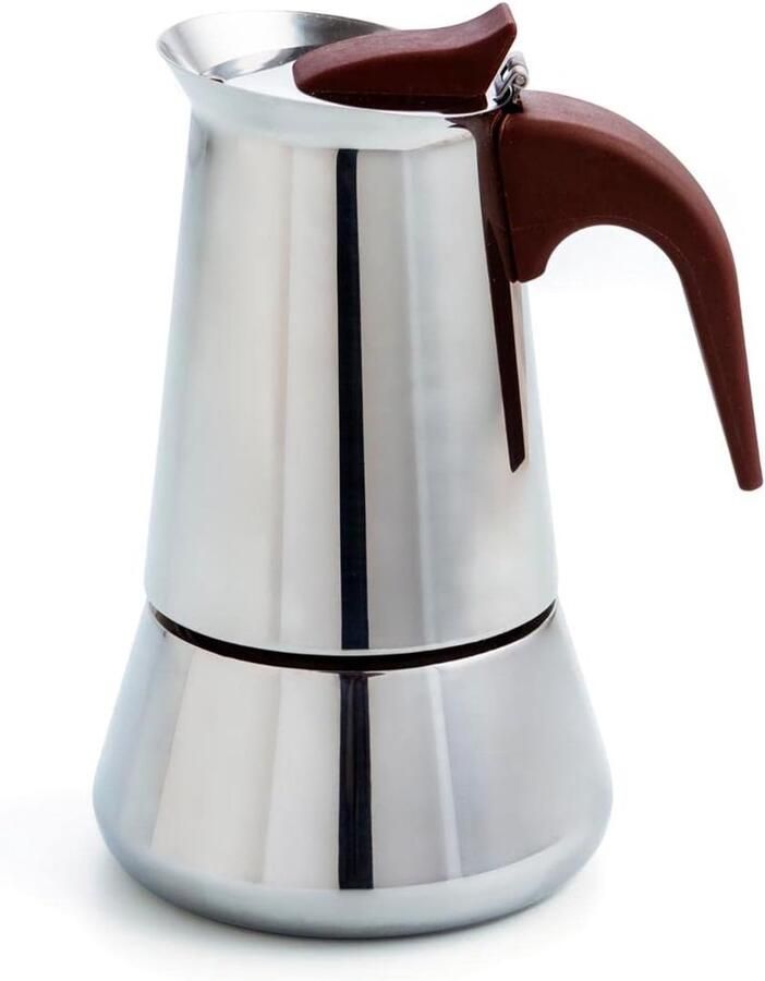 Milan Koffiezetapparaat roestvrij staal 4 kopjes