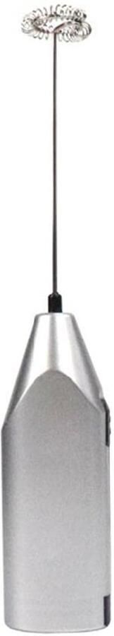 Milk Frother 1 stuk Zilver Zonder batterij Cuppplement Opschuimer Mini Coffee Blender Electric Milk Frother