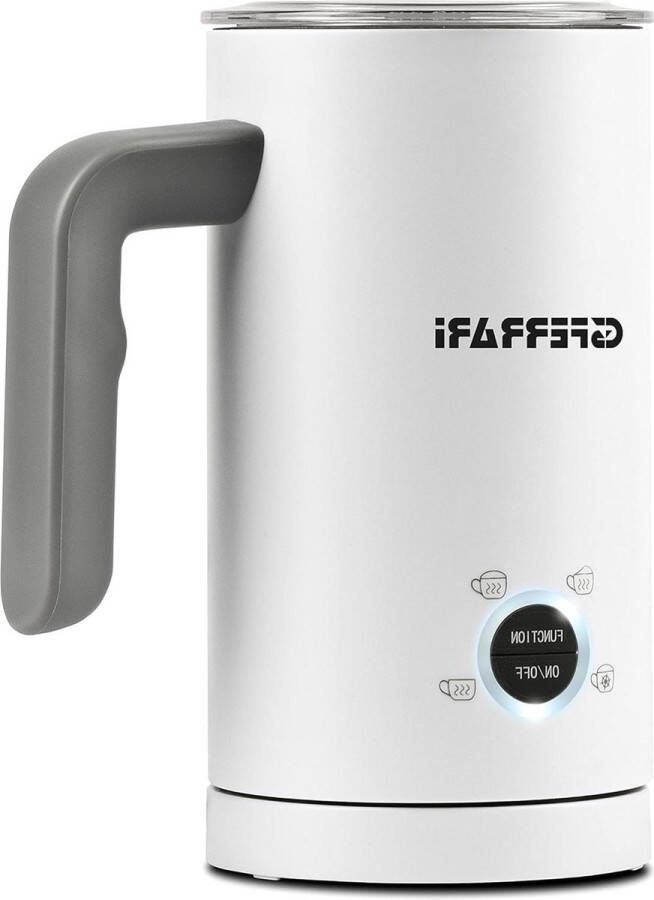 Milk Frother 500 Watt 300 ml 4 Functions White Powerful Frother