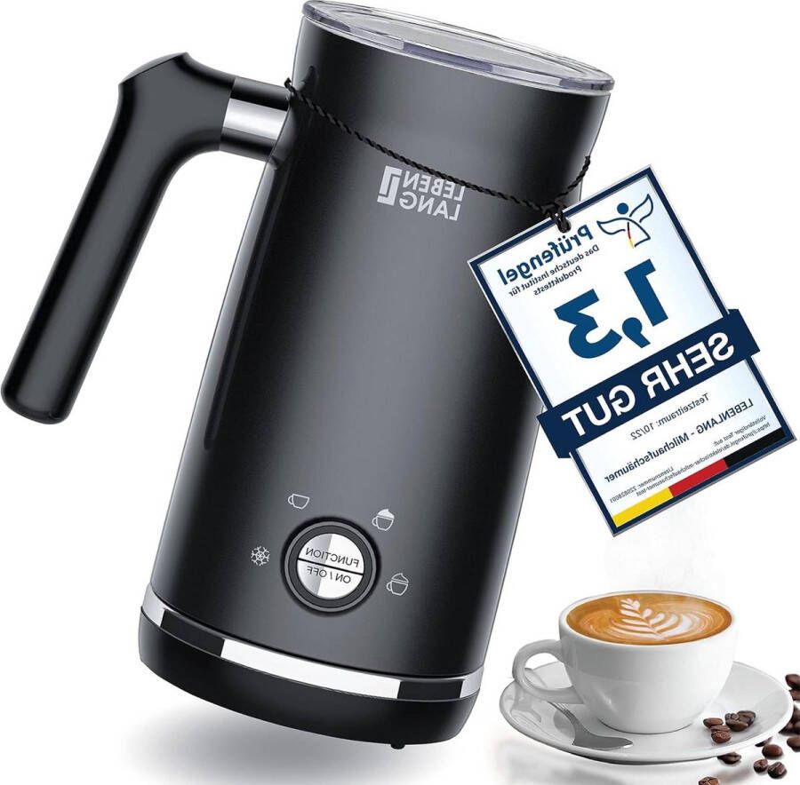 Milk Frother with Spare Frother & 4 Programmes Hot Chocolate Cocoa Machine