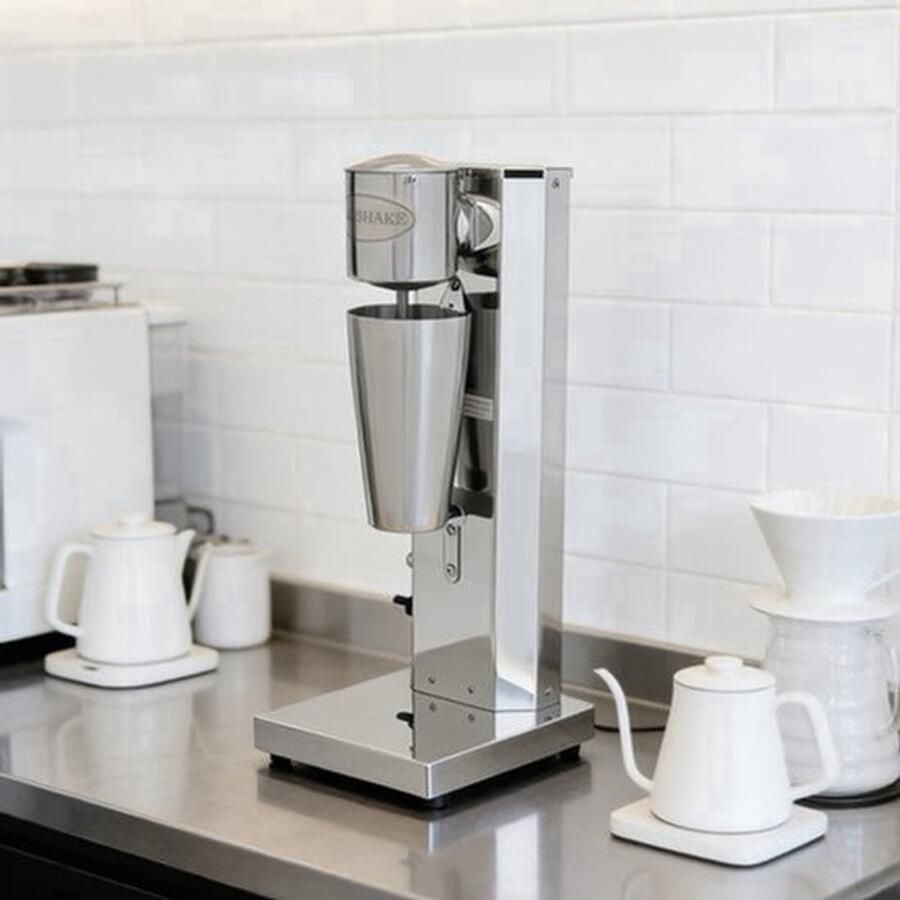 Milkshake Machine Enkele Kop 180 W Vermogen 650 ml Inhoud RVS Materiaal Elektrisch Smoothie Blender