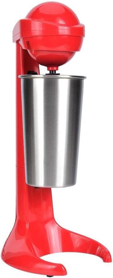 Milkshake Maker Drank Mixer Drankjes Maken Krachtige Koperen Motor 500 ml Rood
