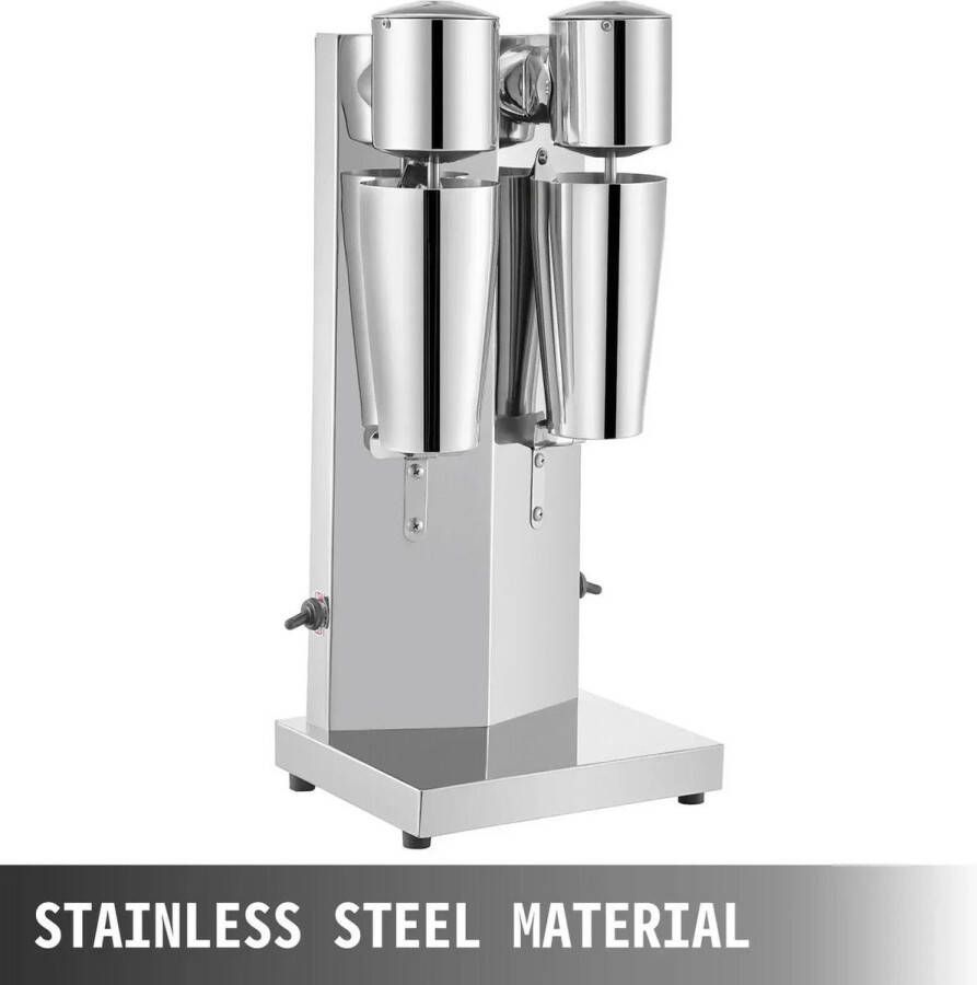 Milkshake Maker Milkshake Machine Smoothie Maker RVS 800ml 180W Mixer Blender Zelf doen Keuken Gezond