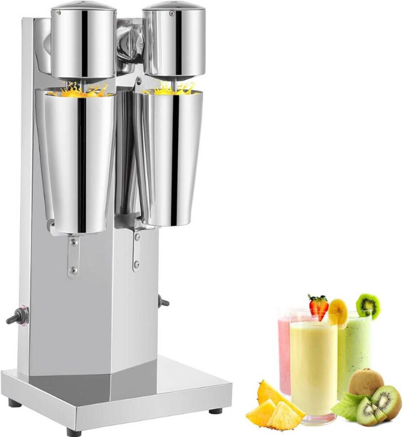 Milkshake Maker Milkshake Machine Smoothie Maker RVS 800ml 180W Mixer Blender Zelf doen Keuken Gezond