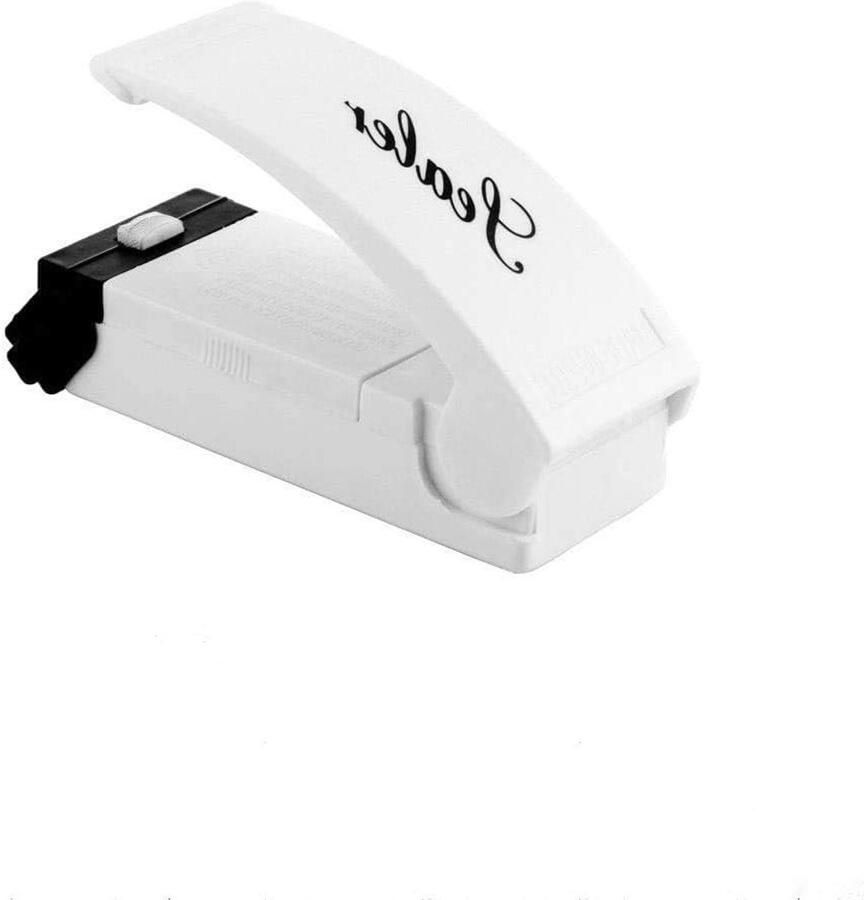 Mini Bag Sealer Handmatige Foliewelder 2-in-1 Verpakking Luchtdicht Sluiten Draagbaar en Batterij Aangedreven Ideaal voor Voedsel en Snacks