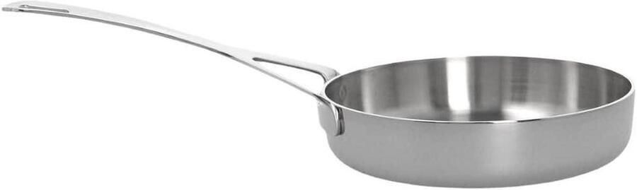 Mini Bakpan Koekenpan Kleine porties Roestvrij staal 14 cm Zilver
