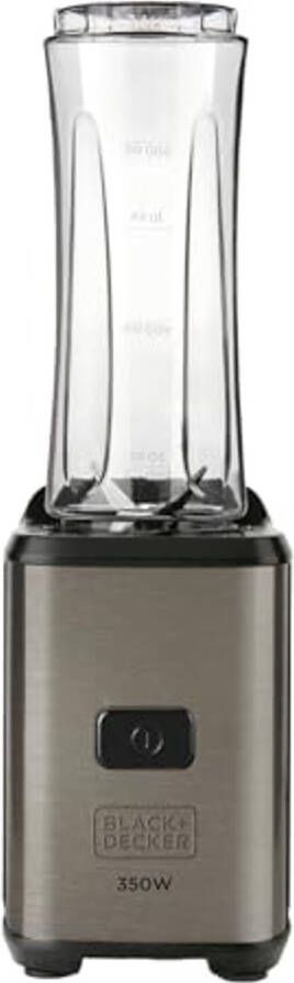 Mini Blender 350W voor Smoothies en Milkshakes met 2 BPA-vrije Flessen