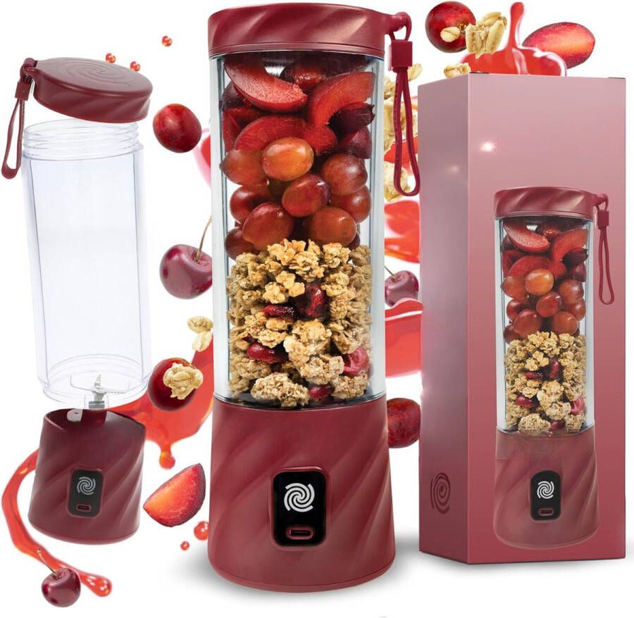Mini Blender Draagbare Blender Smoothiemaker Sapcentrifuge Fruitmixer - Foto 8
