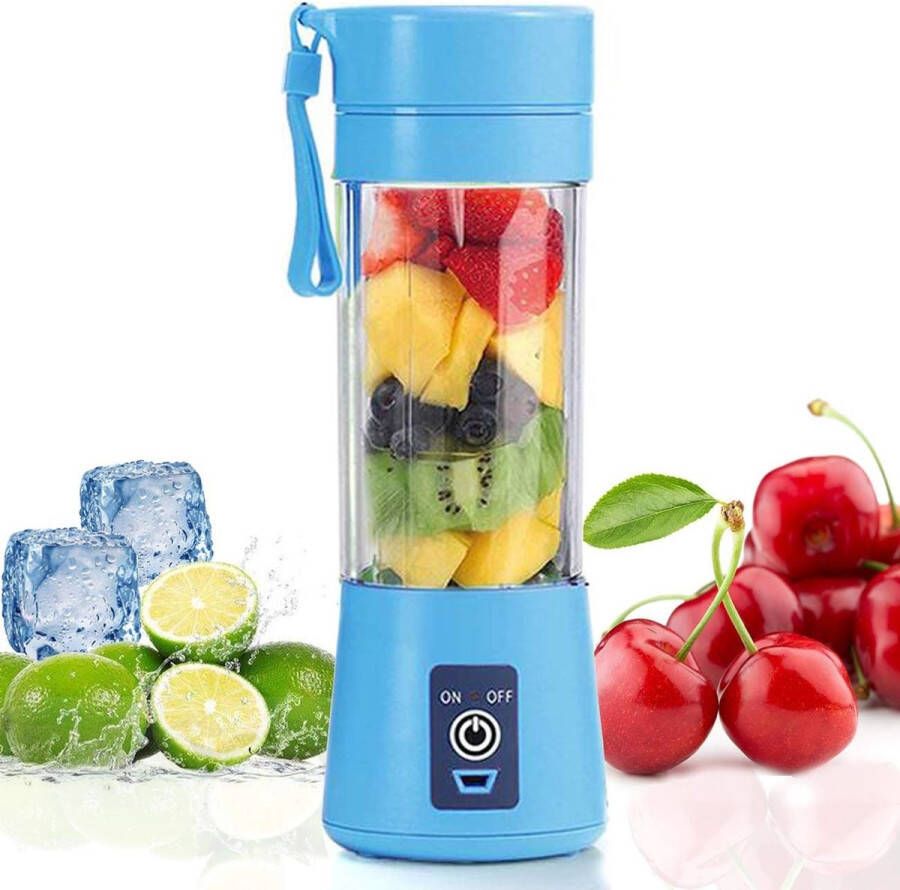 Mini Blender Draagbare Blender Smoothiemaker Sapcentrifuge Fruitmixer - Foto 6