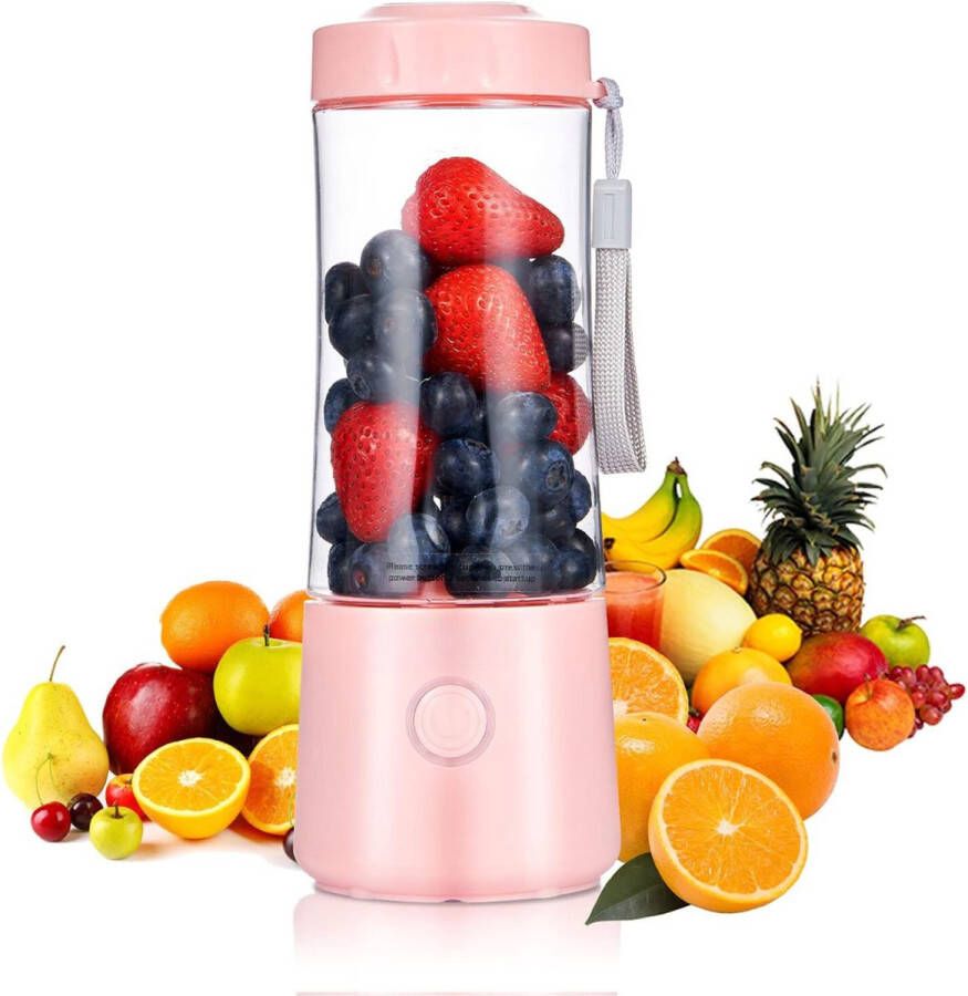 Mini Blender Draagbare Blender Smoothiemaker Sapcentrifuge Fruitmixer - Foto 10