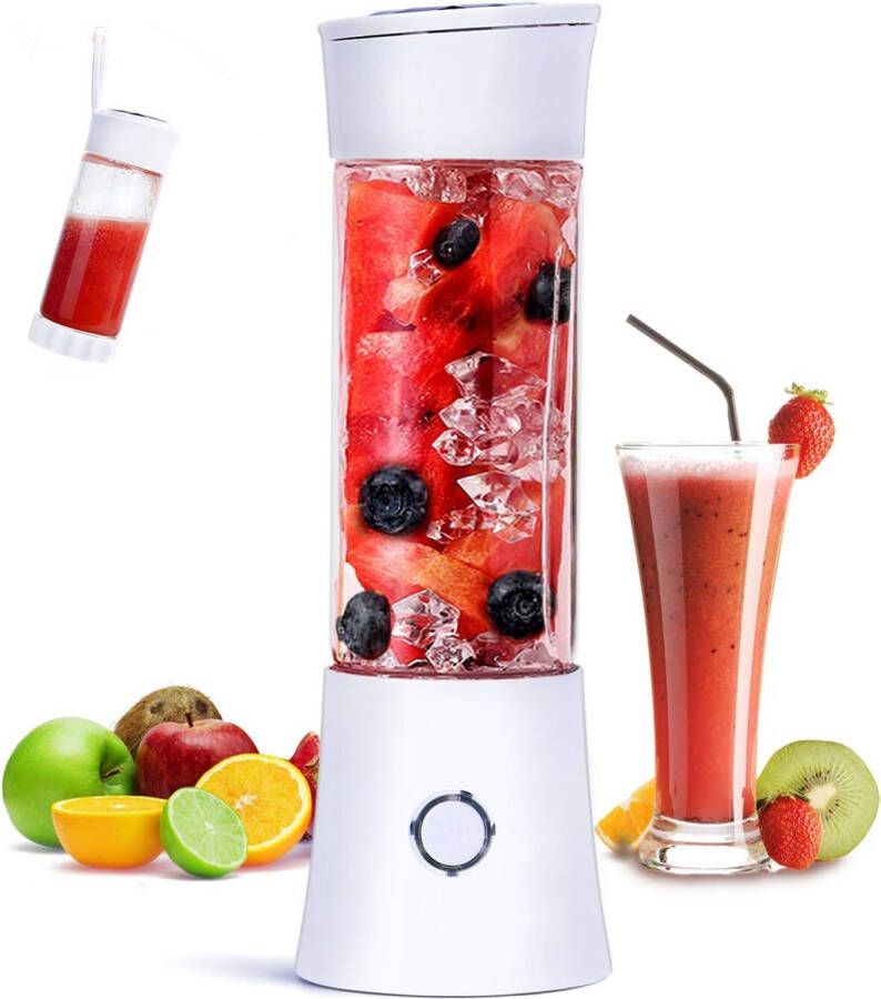 Mini Blender Draagbare Blender Smoothiemaker Sapcentrifuge Fruitmixer - Foto 16