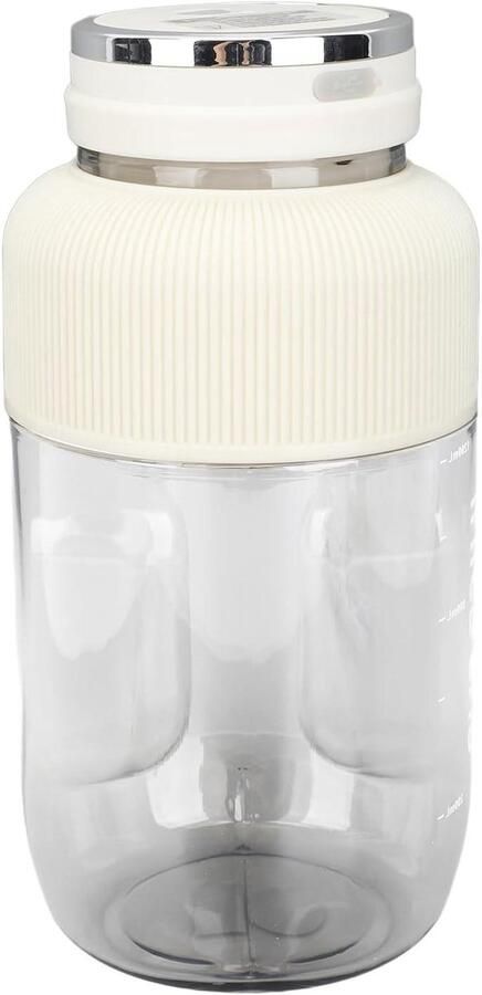 Mini Blender Draagbare Juicer Snel Sap Maken Oplaadbaar Draadloos 1.2L Capaciteit Zwart