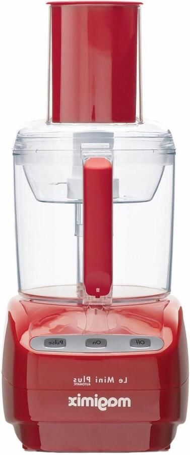 Mini Blender Keukenmachine Maaltijden Bereiden Krachtige Motor 1.7 Liter Rood
