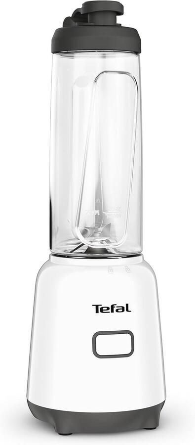 Mini Blender met To-Go Beker Compacte Design 300W Vermogen Eenvoudig Schoon te Maken