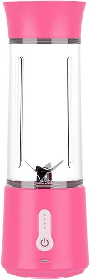Mini Blender Persoonlijke Blender Onderweg Sap Maken USB Oplaadbaar 3.35x3.35x10.35 inch Meerkleurig