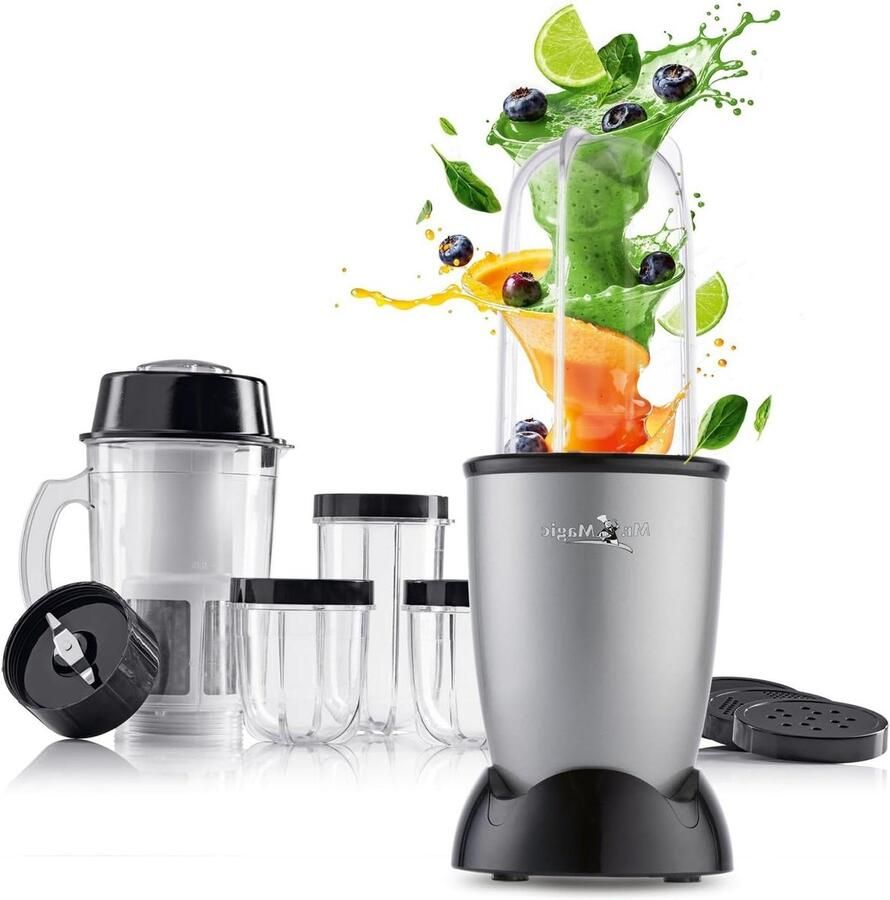 Mini Blender Persoonlijke Mixer Smoothies Maken Compact Ontwerp 300 ml Zwart
