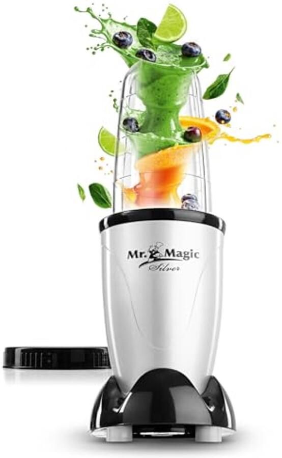 Mini Blender voor Smoothies en Sauzen 8 Programma's BPA-vrij en Lekvrij