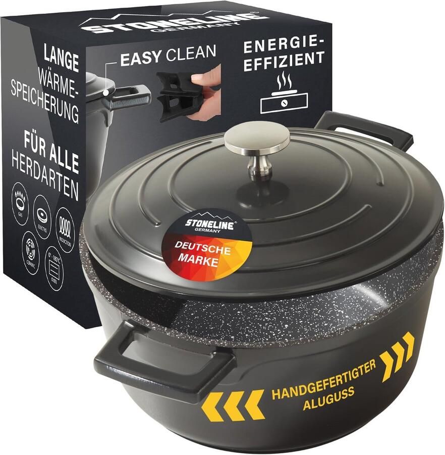 Mini braadpan 20 cm met gegoten aluminium deksel