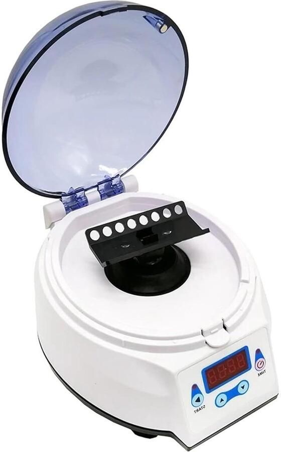 Mini Centrifuge Kleine Centrifuge Laboratorium Werk Digitaal Display 160x190x130 mm Wit