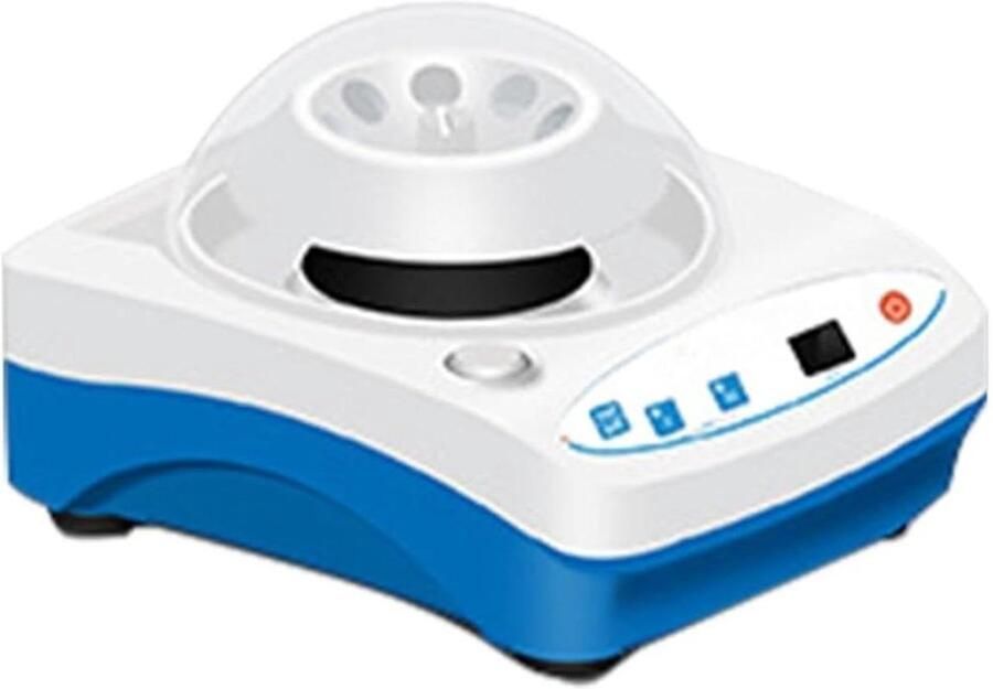 Mini Centrifuge Laboratorium Apparaat Celscheidingen Uitvoeren Laag Geluidsniveau Compact Formaat Wit