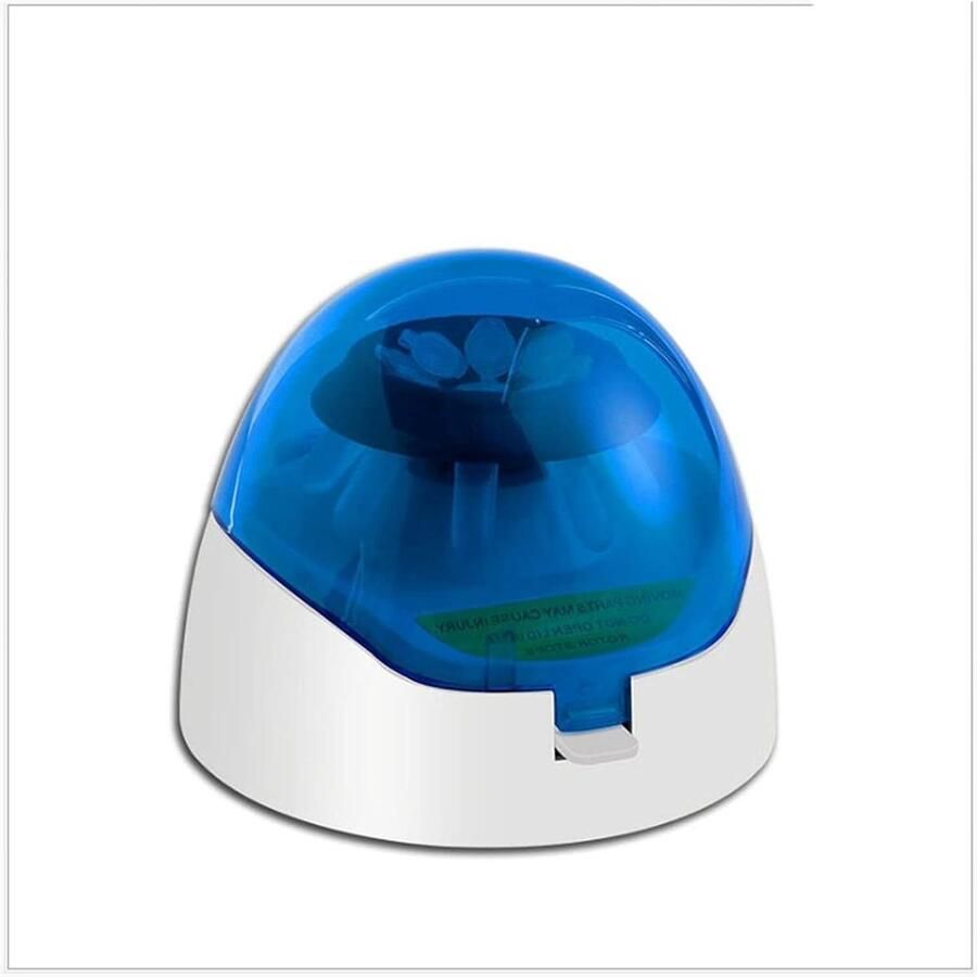 Mini Centrifuge Laboratorium Apparaat Monster Scheiding Compact Ontwerp 6000 Tpm Grijs