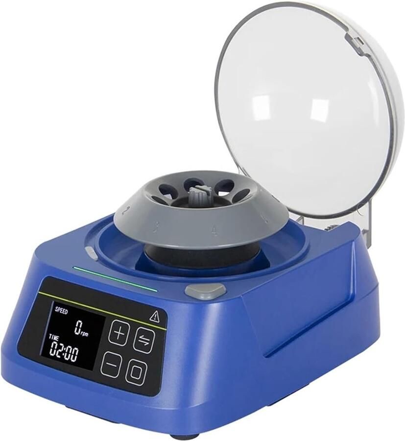 Mini Centrifuge Laboratorium Separator Monster Scheiding Stille Krachtige Motor 180x145x110mm Wit