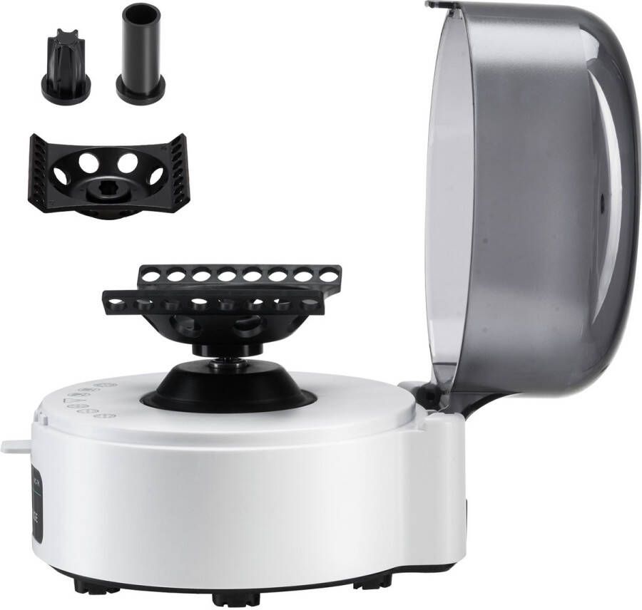 Mini-Centrifugeermachine met 3013 Xg Rcf Elektrische Laboratoriumcentrifuge met 2-In-1 Rotor voor 0.2 1.5 2 Ml Buisjes Vaste Snelheid Van 7000 Rpm Stille Werking voor Laboratoriumexperimenten