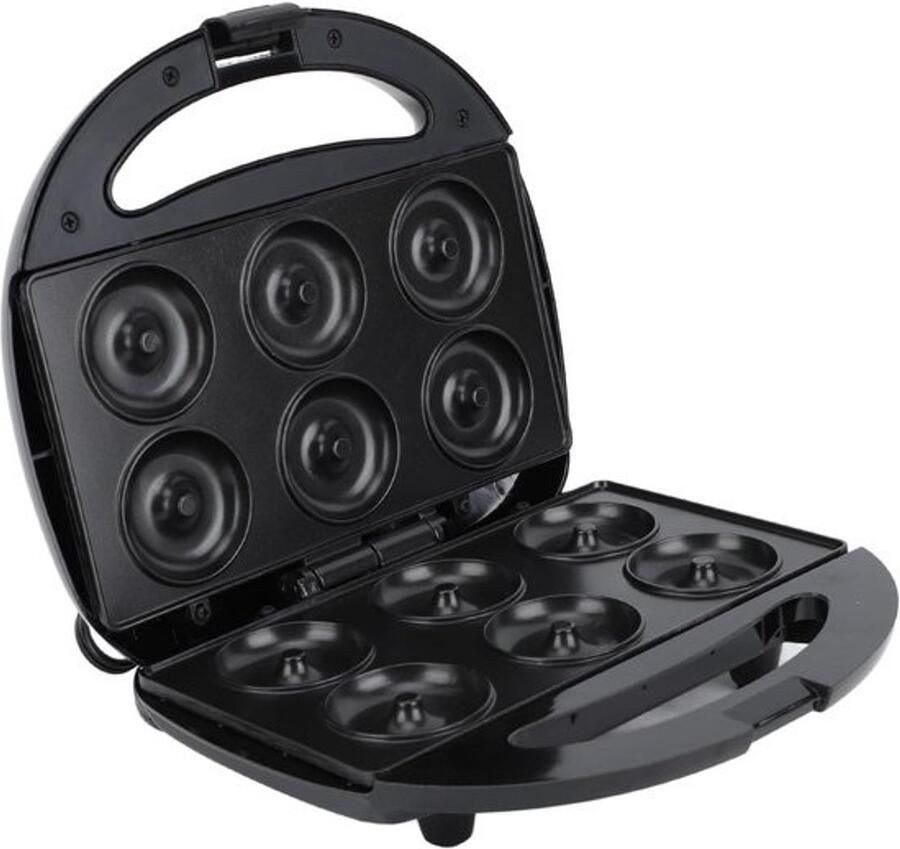 Mini Donut Maker Apparaat voor Donuts Thuis Bakken Dubbelzijdige Verwarming 26 x 23 x 10 cm