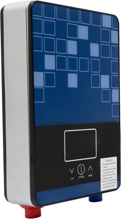 Mini Doorstroomboiler Elektrisch 4500W met Touch Control en Doucheset