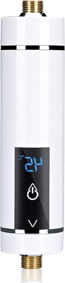 Mini doorstroomboiler Instant boiler keuken Direct warm water Ruimtebesparend ontwerp 5500 W Wit