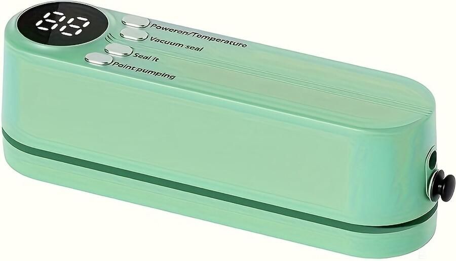 Mini draadloze vacuümverzegelingsmachine oplaadbare vacuümverzegelingsmachine Geschikt voor voedselconservering keukenverpakkingsmachine