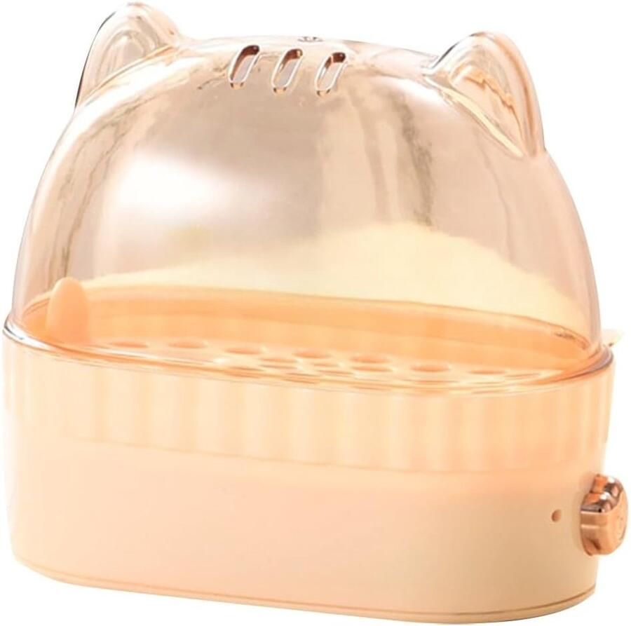 Mini Eierkoker Keukenapparaat Perfecte Eieren Intelligente Bediening 12 x 12 x 7 cm Wit