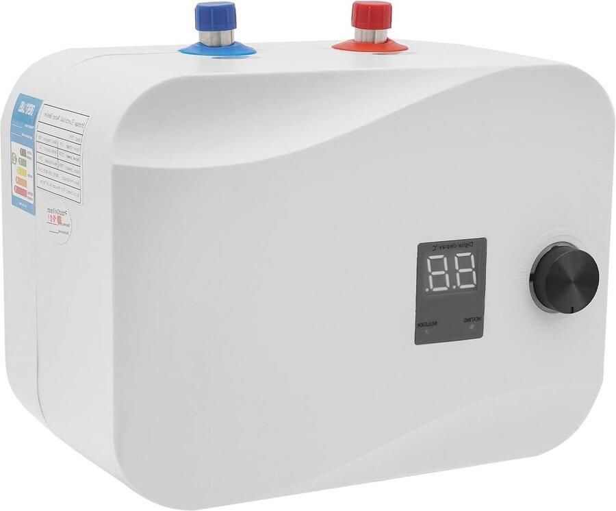 Mini Elektrische Boiler Compacte Boiler Direct Warm Water Snelverwarmingstechnologie 6 Liter Wit