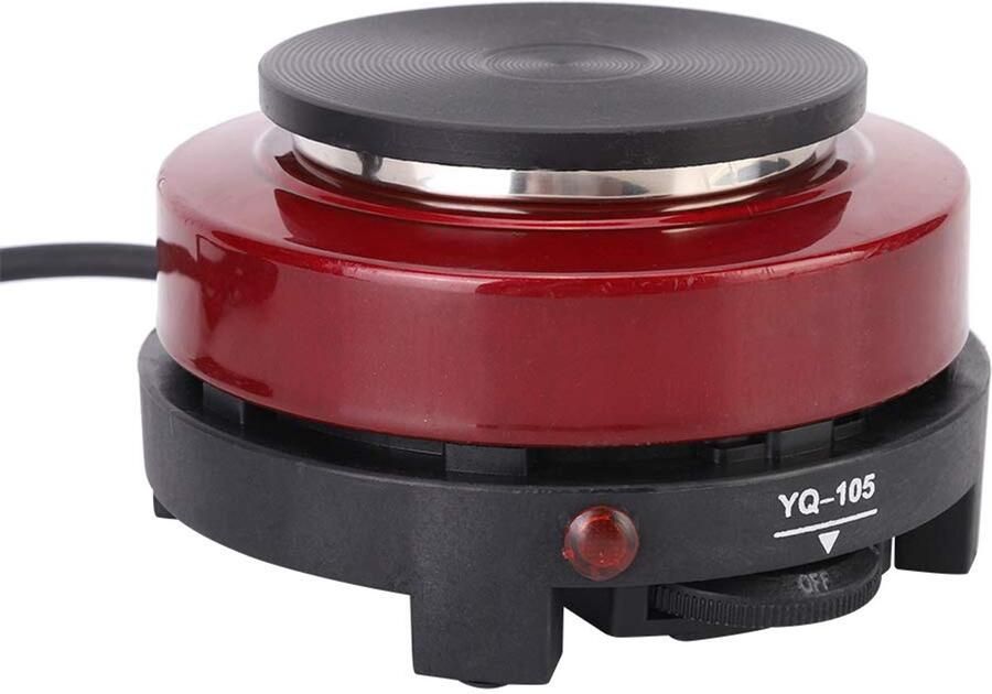 Mini-elektrische kookplaat enkele kookplaat 500 W kleine enkele brander elektrische kookplaat theezetfornuis koffiezetplaat verwarming beker