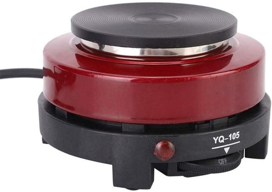 Mini-elektrische kookplaat enkele kookplaat 500 W kleine enkele brander elektrische kookplaat theezetfornuis koffiezetplaat verwarming beker